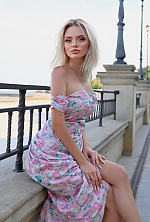 Ukrainian mail order bride Hanna from Kiev with blonde hair and grey eye color - image 8