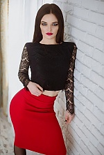 Ukrainian mail order bride Ekaterina from Kyiv with brunette hair and blue eye color - image 3