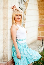 Ukrainian mail order bride Julia from Zaporozhye with blonde hair and hazel eye color - image 22