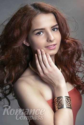 Ukrainian mail order bride Veronika from Odessa with light brown hair and hazel eye color - image 1