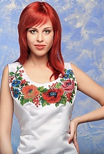 Ukrainian mail order bride Alisa from Kyiv with red hair and hazel eye color - image 14