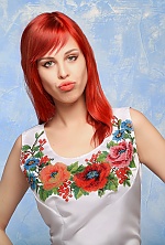 Ukrainian mail order bride Alisa from Kyiv with red hair and hazel eye color - image 13