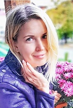 Ukrainian mail order bride Irina from Kiev with blonde hair and grey eye color - image 2