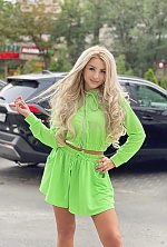 Ukrainian mail order bride Violetta from Almaty with blonde hair and green eye color - image 4
