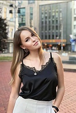 Ukrainian mail order bride Elizaveta from Lviv with light brown hair and blue eye color - image 10