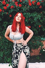 Ukrainian mail order bride Inna from Nikolaev with red hair and blue eye color - image 10