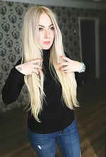 Ukrainian mail order bride Natalia from Zaporizhia with blonde hair and blue eye color - image 3
