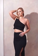 Ukrainian mail order bride Lyudmila from Kiev with blonde hair and blue eye color - image 8