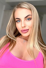 Ukrainian mail order bride Vladislava from Kiev with blonde hair and blue eye color - image 7