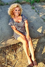 Ukrainian mail order bride Marina from Vienna with blonde hair and blue eye color - image 7