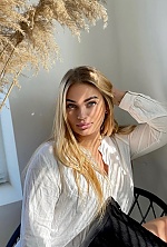 Ukrainian mail order bride Yana from Kiev with blonde hair and green eye color - image 7