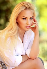 Ukrainian mail order bride Irina from Kishinev with blonde hair and blue eye color - image 5