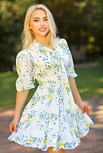 Ukrainian mail order bride Irina from Kishinev with blonde hair and blue eye color - image 3