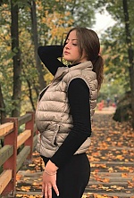 Ukrainian mail order bride Yana from Korosten with brunette hair and green eye color - image 6