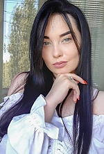 Ukrainian mail order bride Yana from Kropyvnytskyi with brunette hair and grey eye color - image 2