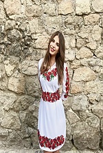 Ukrainian mail order bride Natalia from Roma with light brown hair and blue eye color - image 3