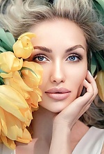Ukrainian mail order bride Evgenia from Kiev with blonde hair and blue eye color - image 12
