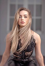 Ukrainian mail order bride Alondra from Berlin with blonde hair and blue eye color - image 20