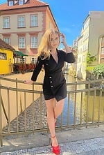 Ukrainian mail order bride Yana from Kyiv with blonde hair and blue eye color - image 10