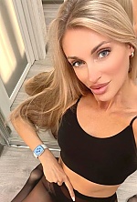 Ukrainian mail order bride Elena from Kiev with blonde hair and grey eye color - image 12