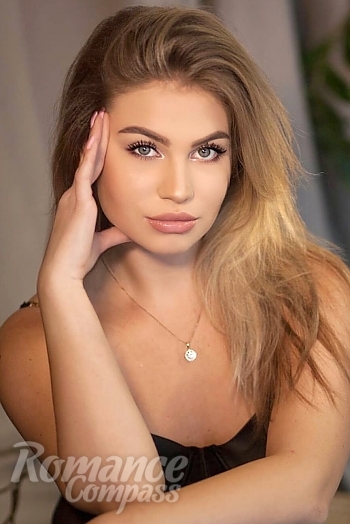Ukrainian mail order bride Tamila from Cherkasy with blonde hair and grey eye color - image 1