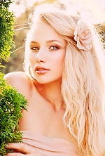 Ukrainian mail order bride Ekaterina from Kiev with blonde hair and blue eye color - image 3