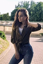 Ukrainian mail order bride Mariana from Lviv with light brown hair and blue eye color - image 2