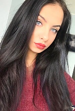 Ukrainian mail order bride Alina from Zaporozhye with black hair and blue eye color - image 3