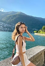 Ukrainian mail order bride Liudmyla from Kiev with brunette hair and brown eye color - image 3