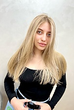 Ukrainian mail order bride Tetiana from Kiev with blonde hair and blue eye color - image 4