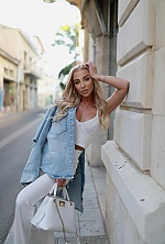 Ukrainian mail order bride Katerina from Kiev with blonde hair and blue eye color - image 8