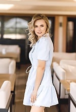 Ukrainian mail order bride Oksana from Ivano-Frankivsk with blonde hair and grey eye color - image 2