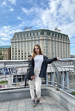 Ukrainian mail order bride Daryna from Kiev with light brown hair and green eye color - image 4