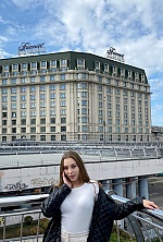 Ukrainian mail order bride Daryna from Kiev with light brown hair and green eye color - image 3