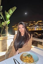 Ukrainian mail order bride Eugenia from Madrid with black hair and blue eye color - image 2