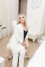 Ukrainian mail order bride Yuliia from Poltava with blonde hair and grey eye color - image 7