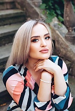 Ukrainian mail order bride Yuliia from Poltava with blonde hair and grey eye color - image 6