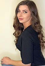 Ukrainian mail order bride Diana from Kyiv with brunette hair and blue eye color - image 2
