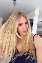 Ukrainian mail order bride Olga from Kharkov with blonde hair and green eye color - image 5