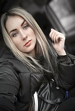 Ukrainian mail order bride Alisa from Kiev with light brown hair and blue eye color - image 3