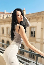 Ukrainian mail order bride Anastasia from Kiev with black hair and brown eye color - image 9