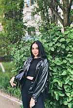 Ukrainian mail order bride Yuliia from Oleksandriya with black hair and hazel eye color - image 3