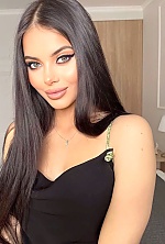 Ukrainian mail order bride Viktoriya from Dnipro with black hair and green eye color - image 5
