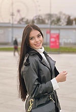 Ukrainian mail order bride Viktoriya from Dnipro with black hair and green eye color - image 13