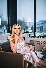 Ukrainian mail order bride Marina from Kiev with blonde hair and grey eye color - image 6