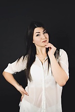 Ukrainian mail order bride Anastasiia from Warsaw with black hair and brown eye color - image 6