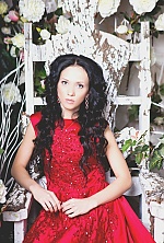 Ukrainian mail order bride Mariya from Krakow with black hair and blue eye color - image 7