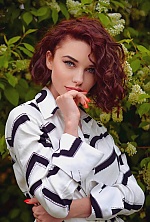 Ukrainian mail order bride Maryna from Kiev with light brown hair and blue eye color - image 4