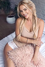 Ukrainian mail order bride Olena from Kiev with blonde hair and green eye color - image 10