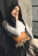 Ukrainian mail order bride Victoria from Kremenchug with brunette hair and green eye color - image 9